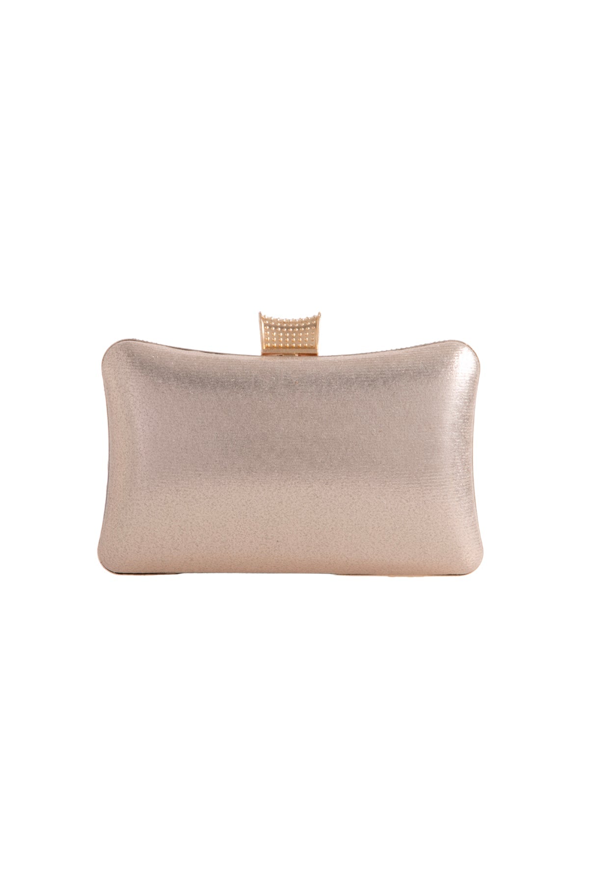 Champagne Diamante Clutch Bag Aftershock London