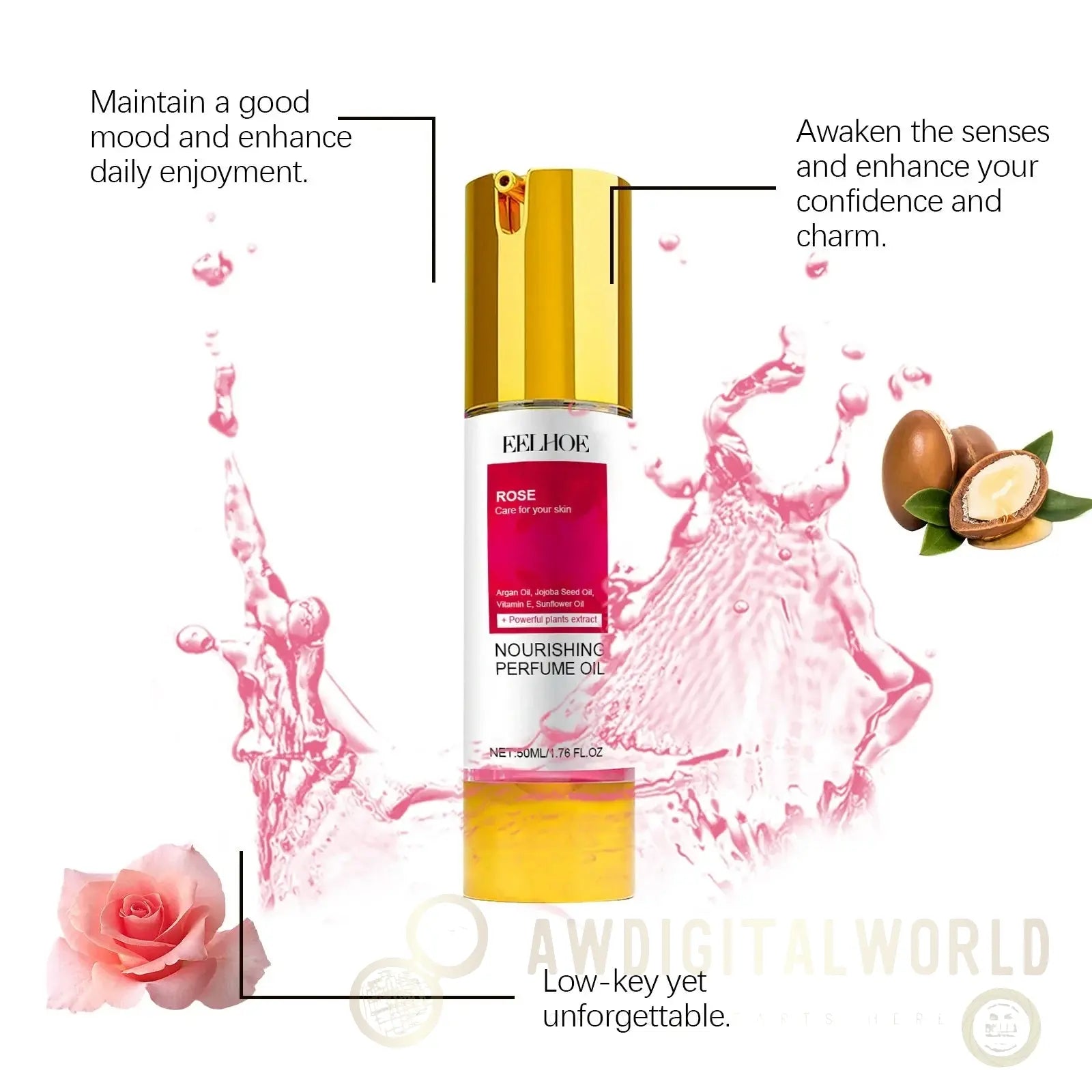 EELHOE Jasmine Rose Perfume Cashymart