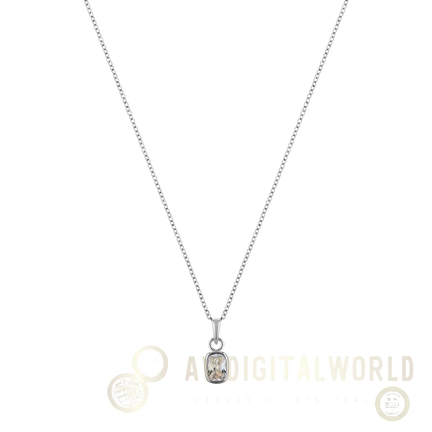 Enigma sterling silver necklace LaBante London