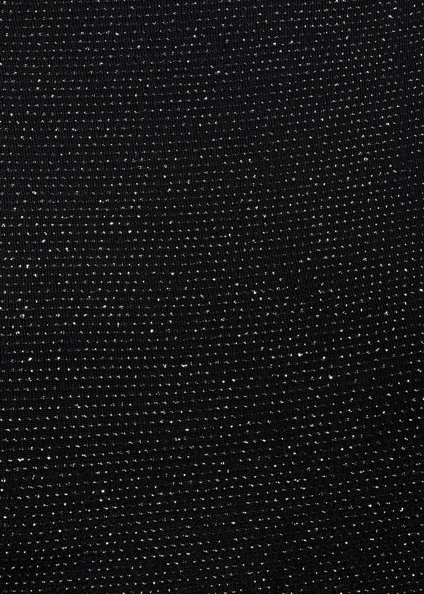 Black Cowl Back Gown Sarvin