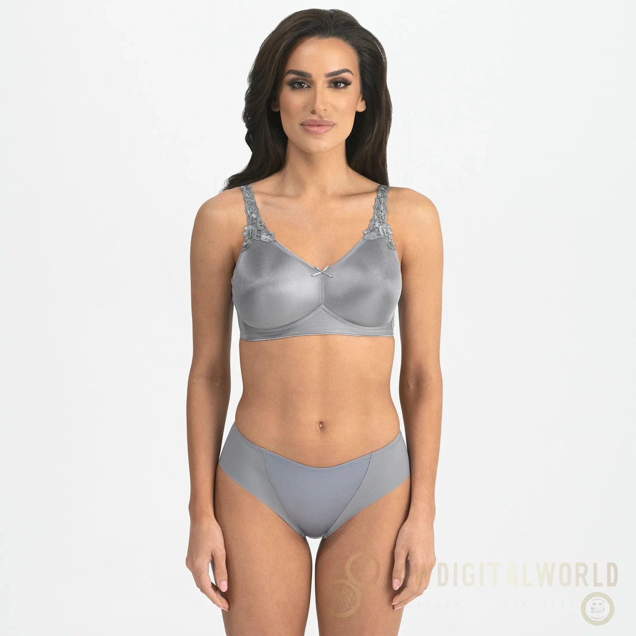 Everyday Wireless Minimizer Bra Dominique Jilian Gray-4