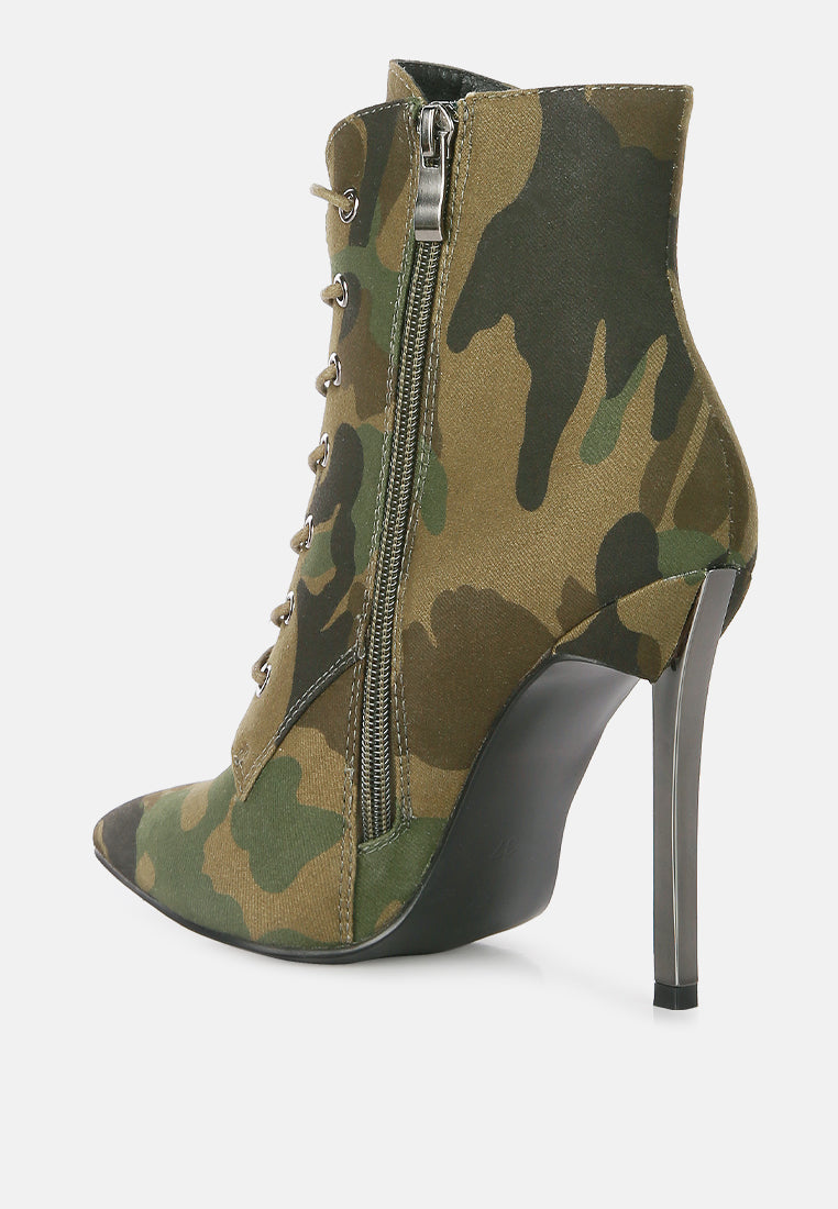 Bornsta Velvet High Heeled Velvet Boots London Rag