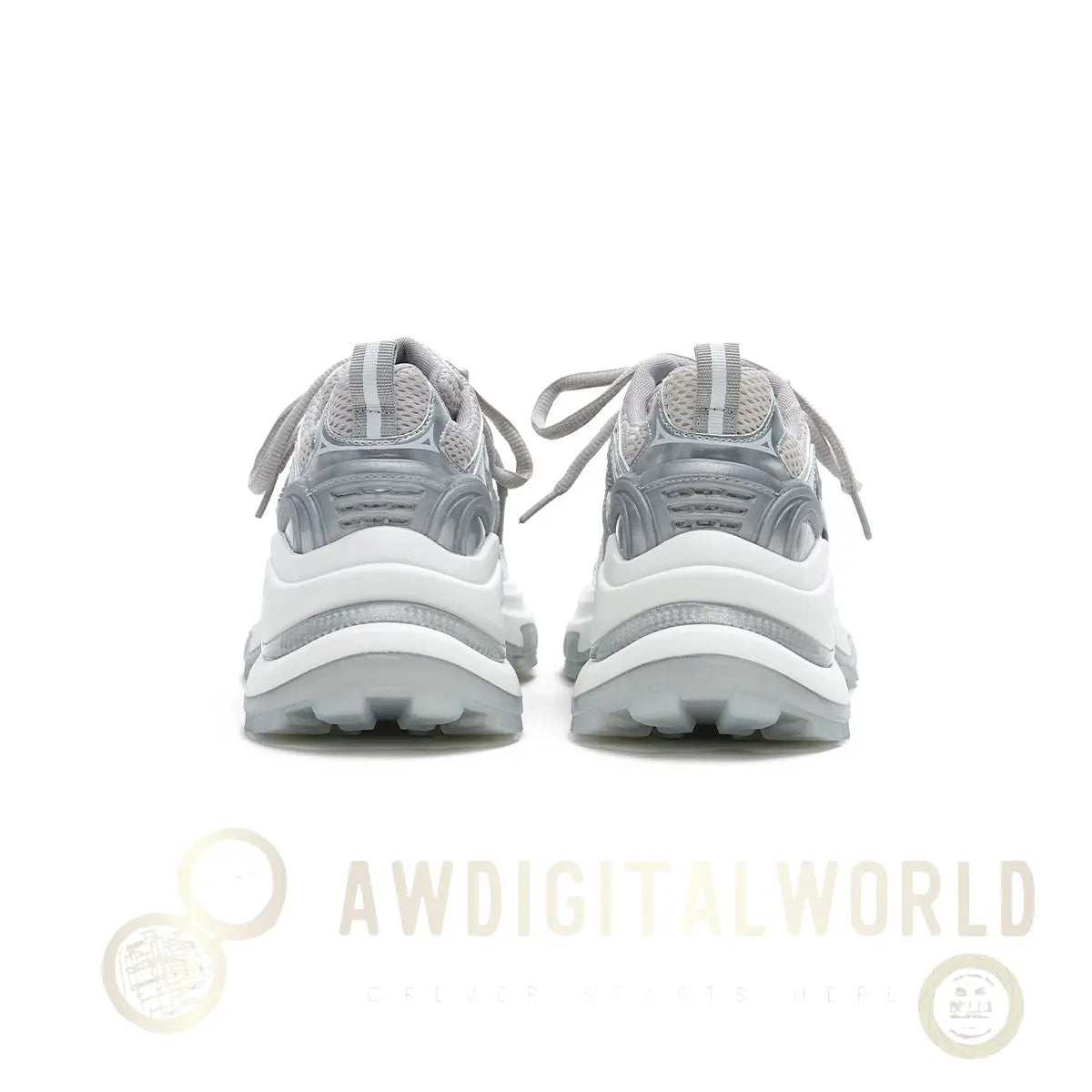 Breathable Mesh Platform Sneakers Masoomake