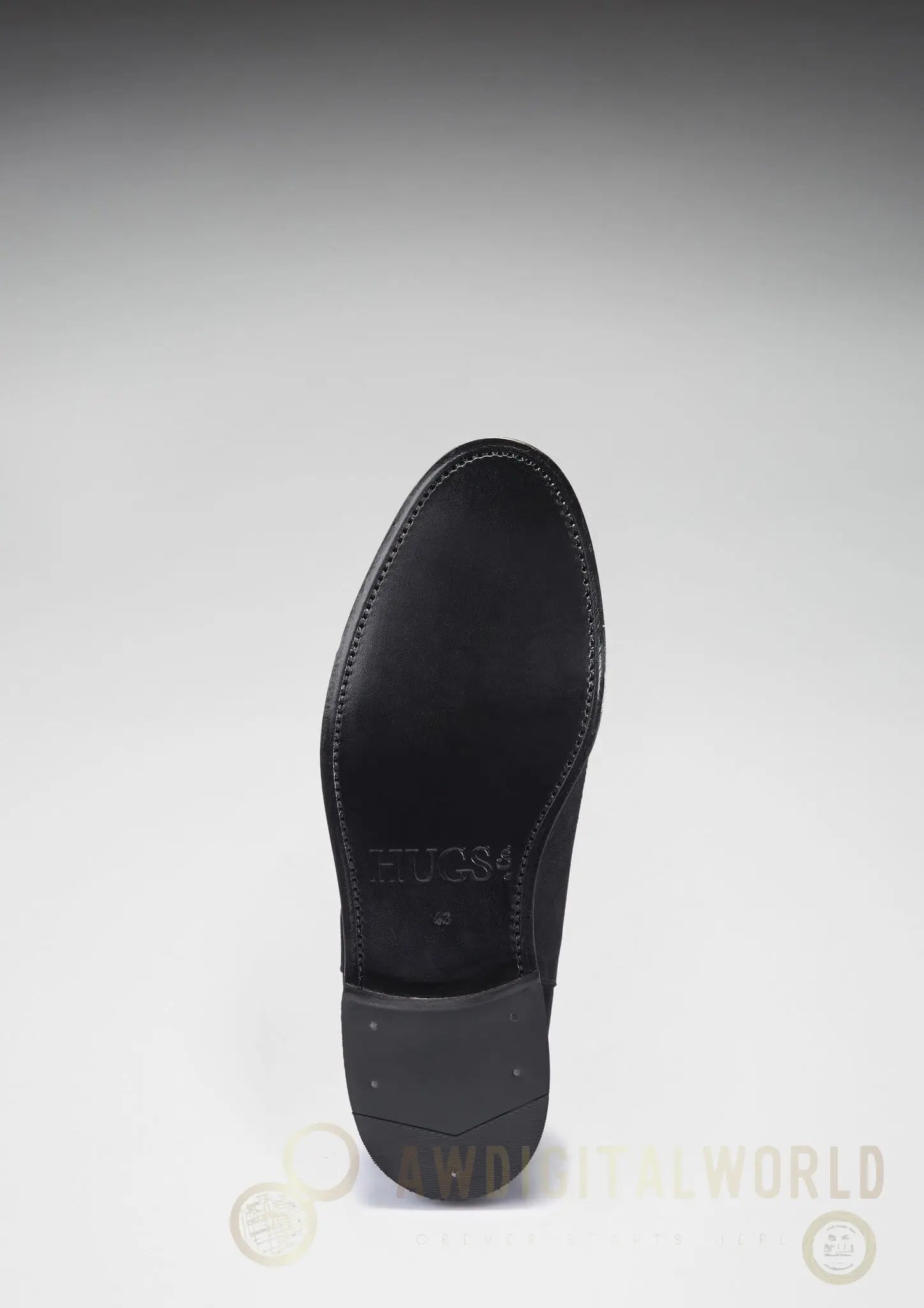 Black Suede Chelsea Boots, Welted Leather Sole Hugs & Co.