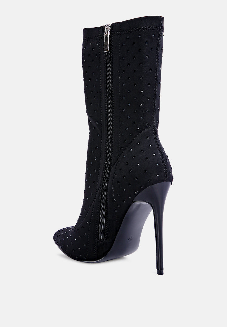 Cheugy Embellished Ankle Boots-4