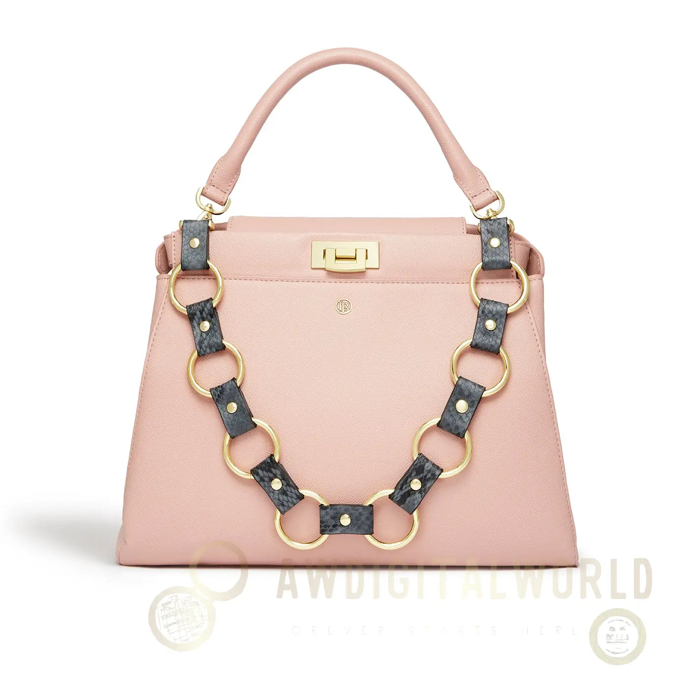 Elm Shoulder Bag in Nude-2