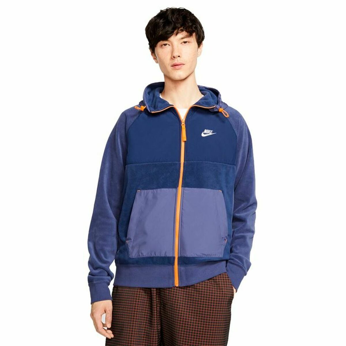 Sports Jacket Nike Sportswear Dark blue Bigbuy