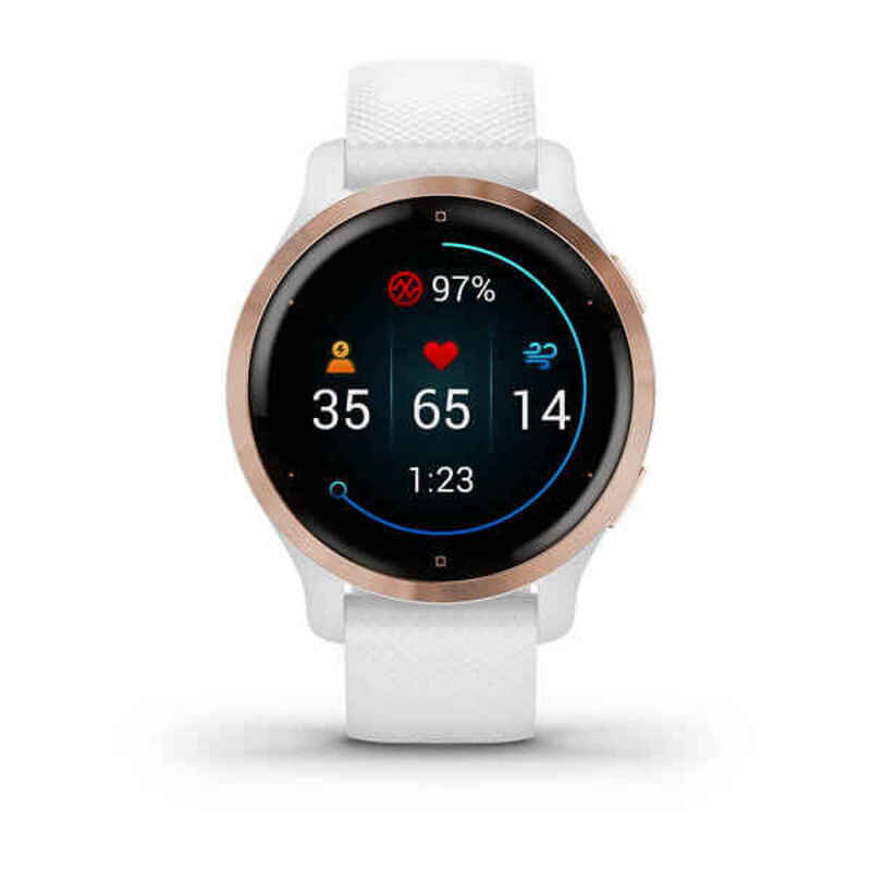 Smartwatch GARMIN 010-02429-13 1,1" White Rose Gold Bigbuy