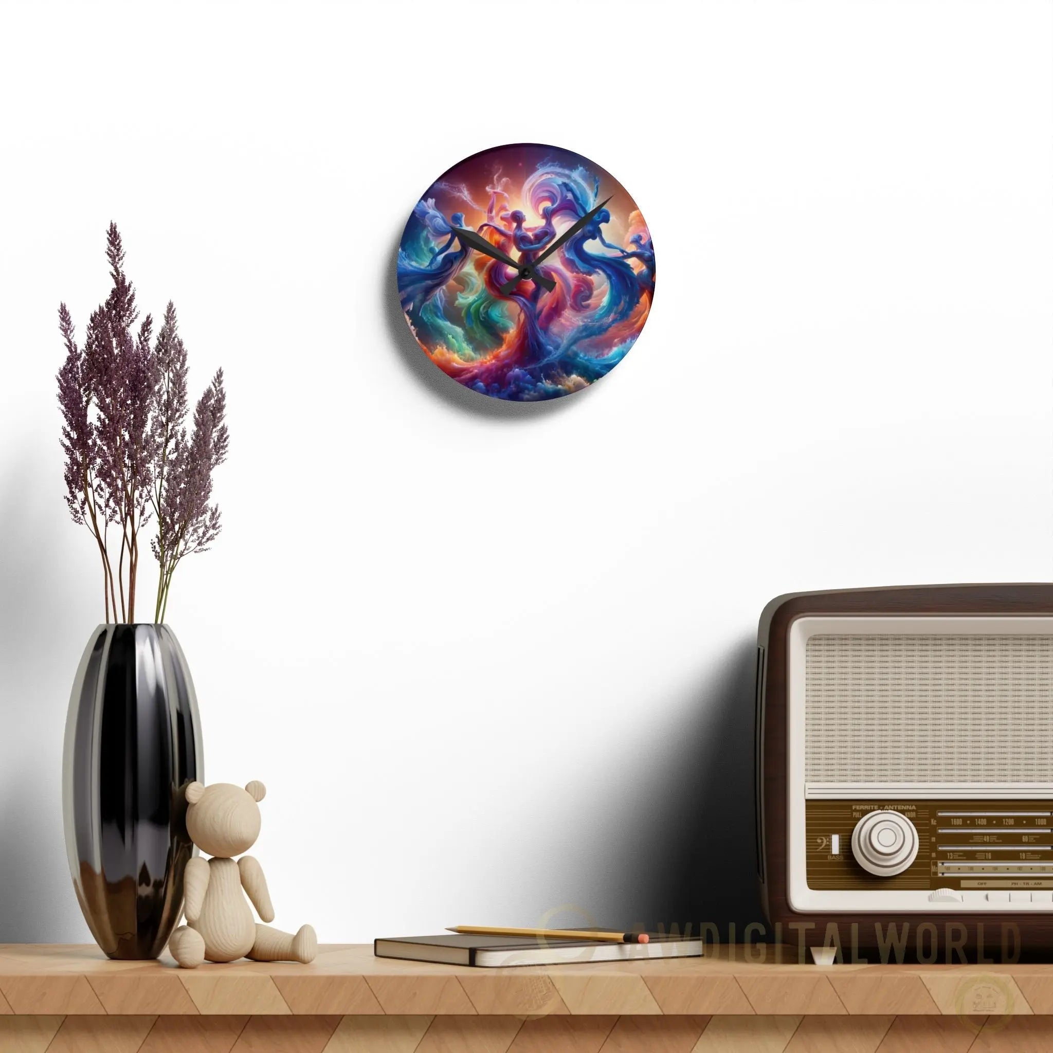Copy of Copy of Acrylic Wall Clock Printify