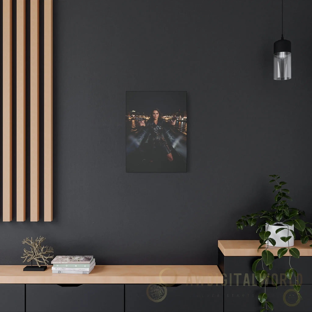 Matte Canvas Wall Art - Dramatic Night Scene - Andrew & Wendy - WallArt