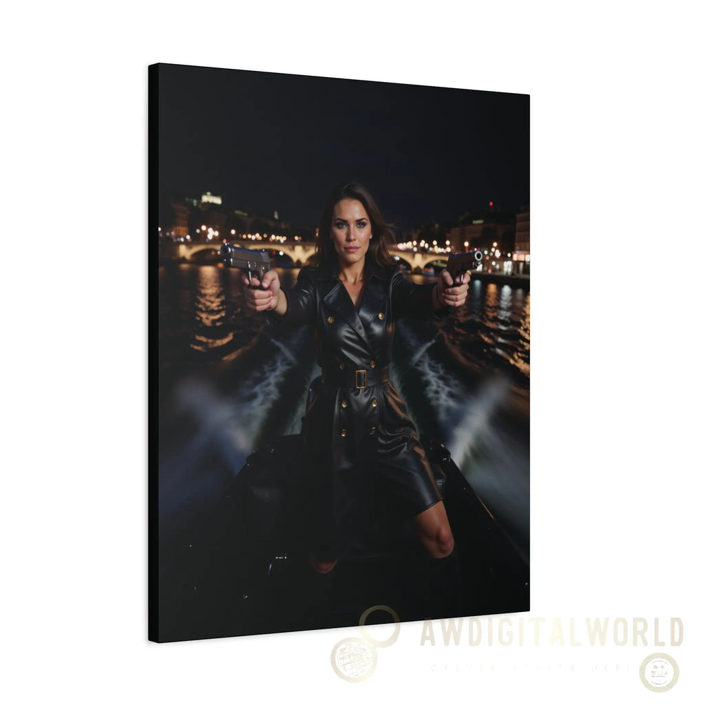 Matte Canvas Wall Art - Dramatic Night Scene - Andrew & Wendy - WallArt