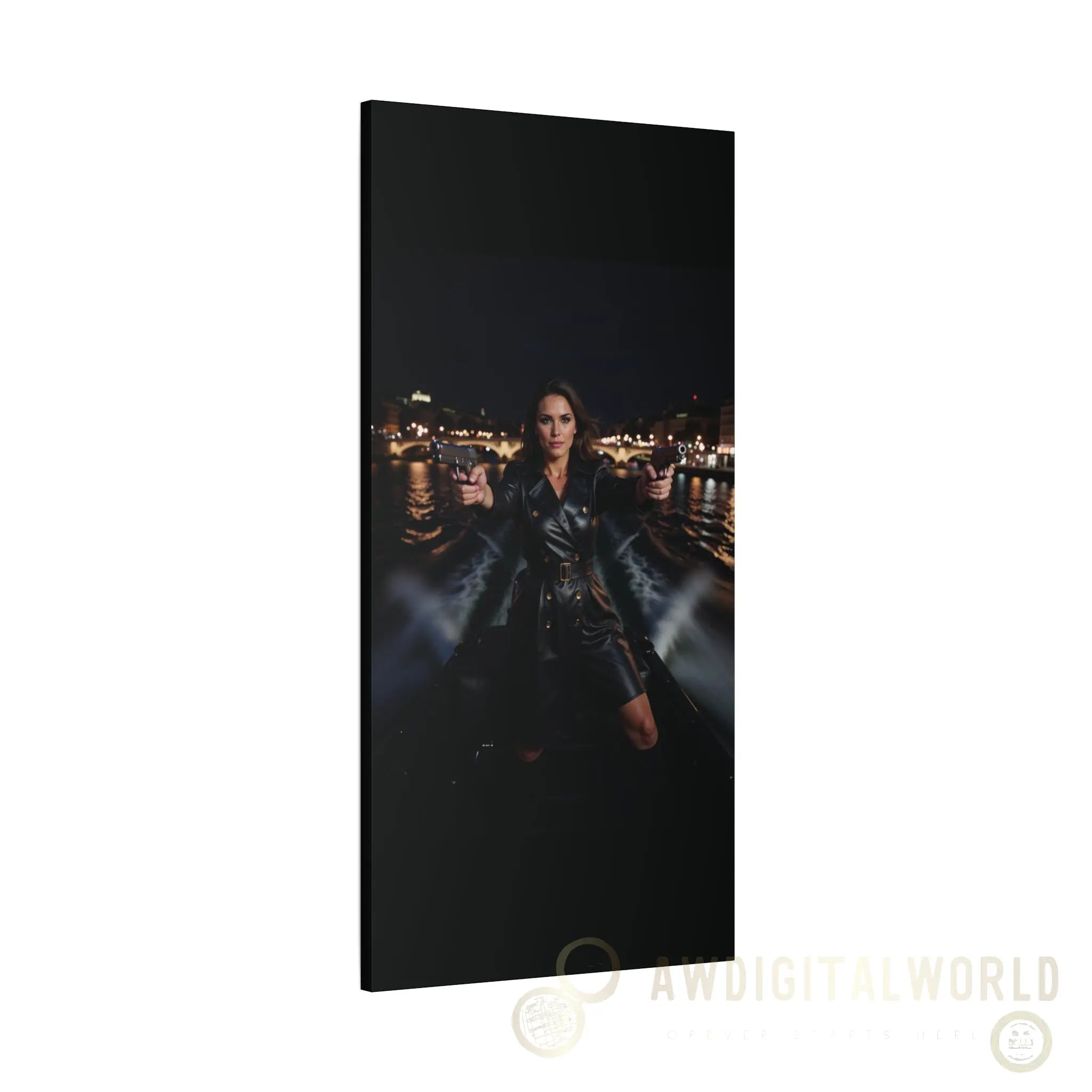 Matte Canvas Wall Art - Dramatic Night Scene - Andrew & Wendy - WallArt