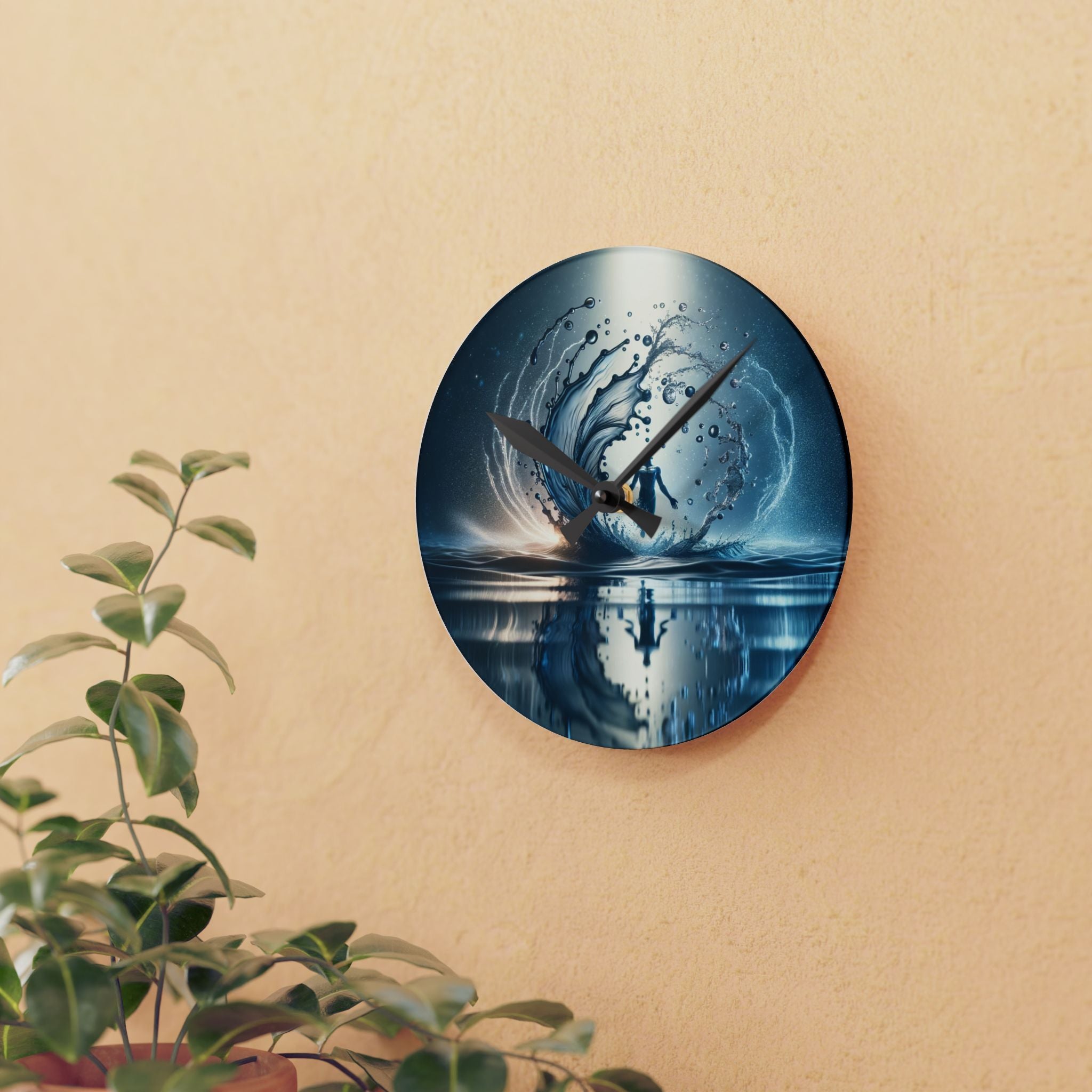 Acrylic Wall Clock Printify