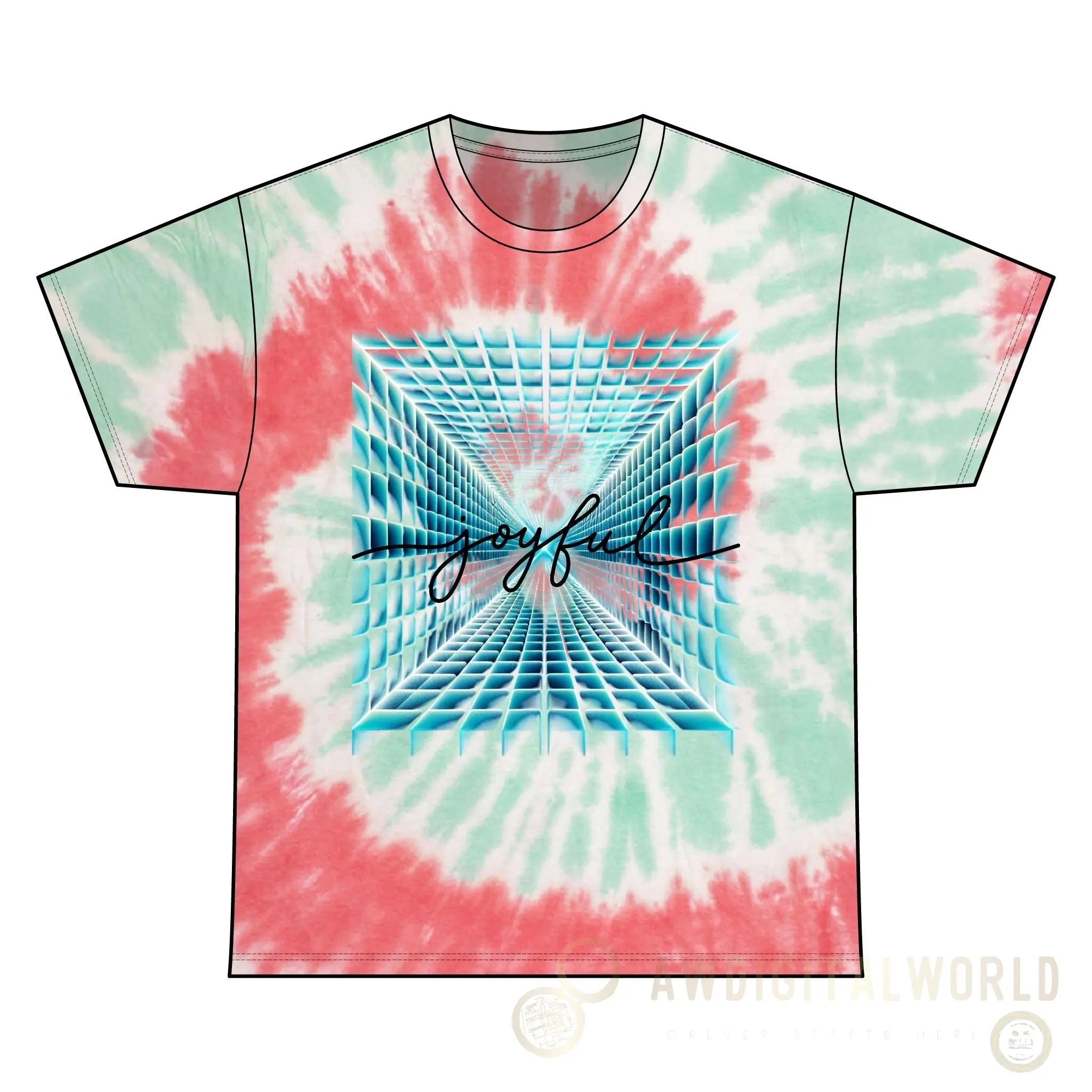 AWDigitalworld Unisex Tie-Dye Cotton Tee – Celebrate Creativity in Every Thread Printify