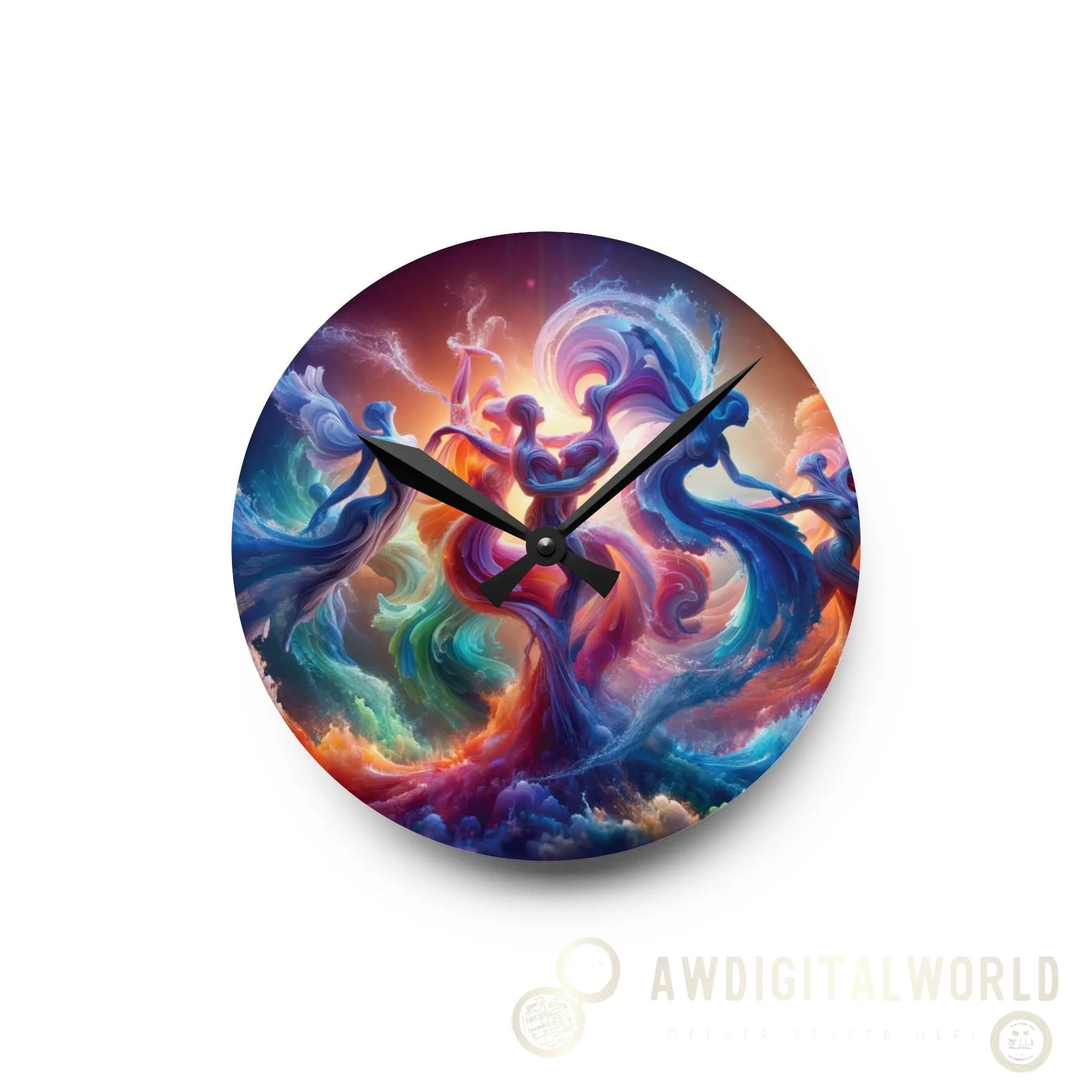 Copy of Copy of Acrylic Wall Clock Printify
