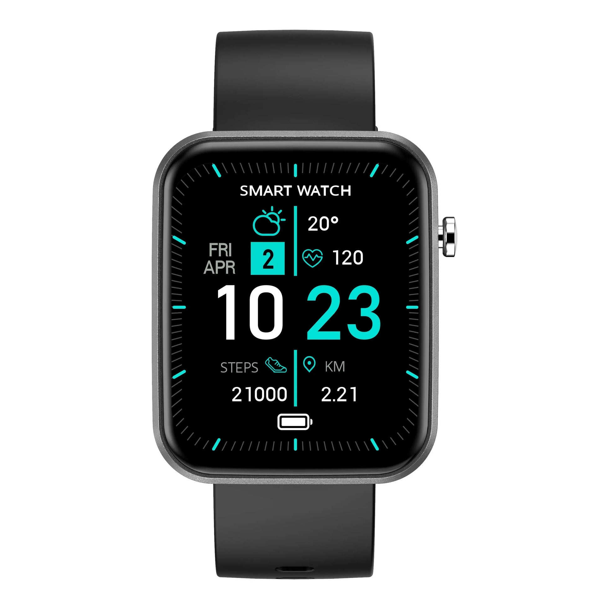 Advanced Smartwatch With Three Bands And Wellness + Activity Tracker Salmon Lucky