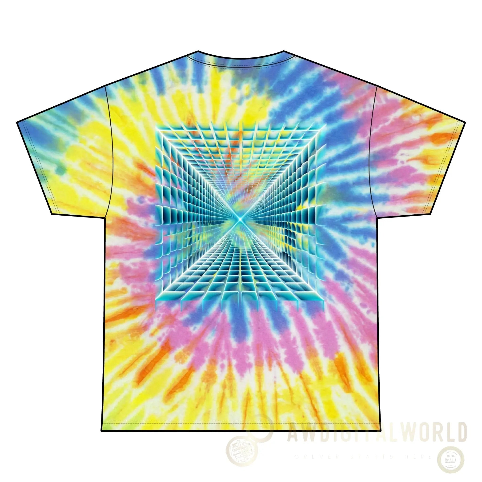 AWDigitalworld Unisex Tie-Dye Cotton Tee – Celebrate Creativity in Every Thread Printify
