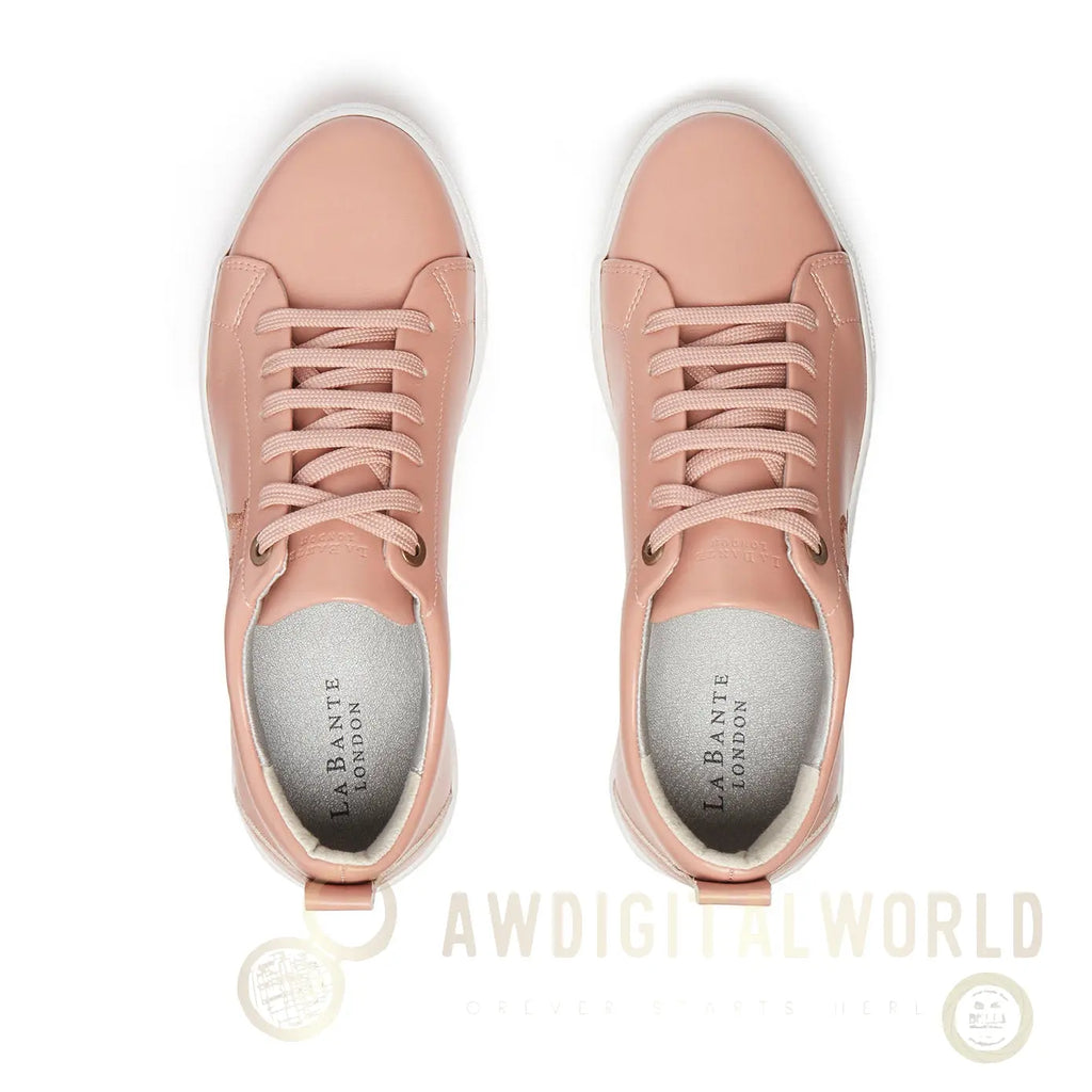 LB Nude Apple Leather aSneakers for Women LaBante London
