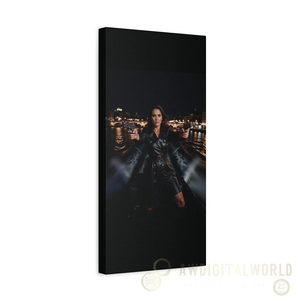 Matte Canvas Wall Art - Dramatic Night Scene Printify