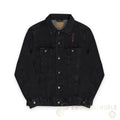 Unisex Embroidered Denim Jacket - Trendy Streetwear, Customizable Gift, Summer Style, Festival Fashion, Casual Wear - Andrew & Wendy