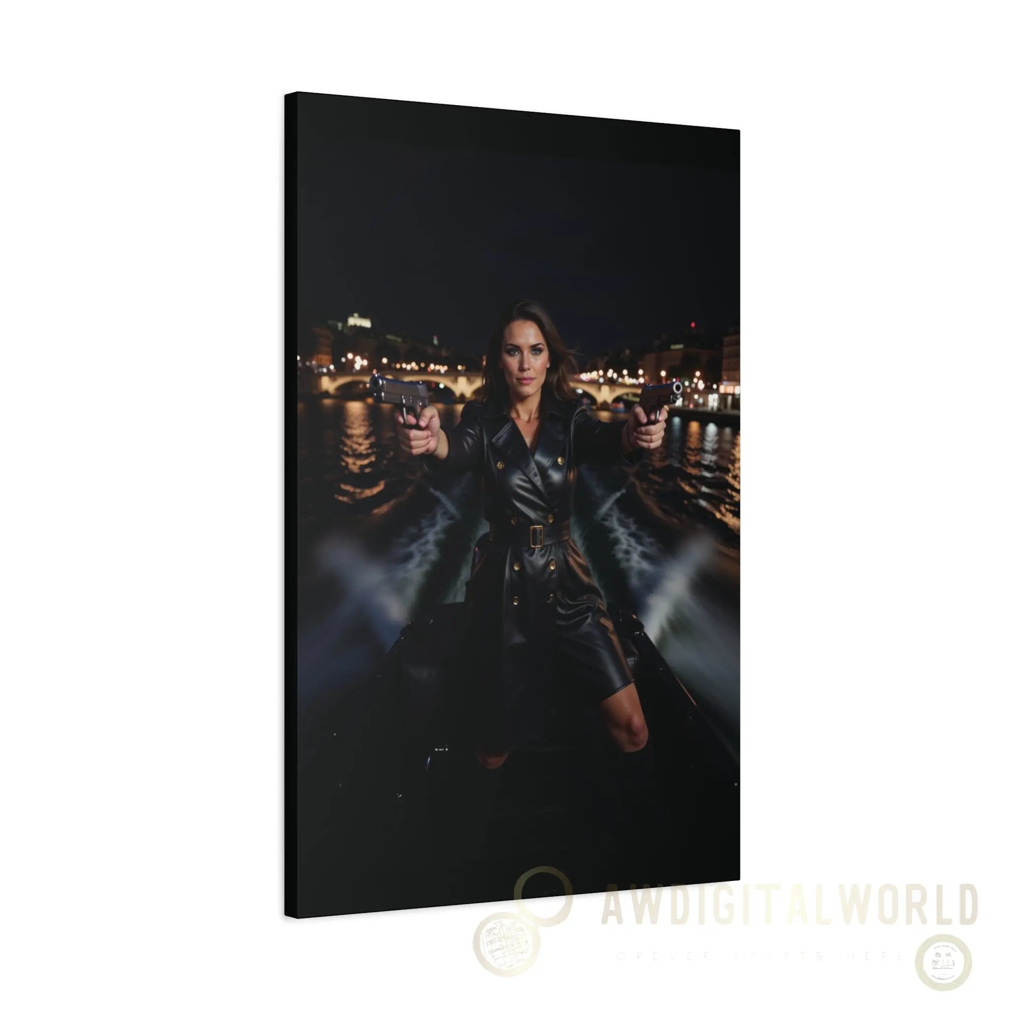 Matte Canvas Wall Art - Dramatic Night Scene - Andrew & Wendy - WallArt