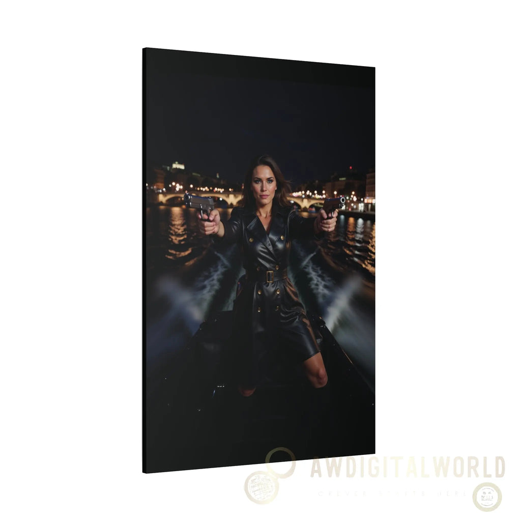 Matte Canvas Wall Art - Dramatic Night Scene Printify