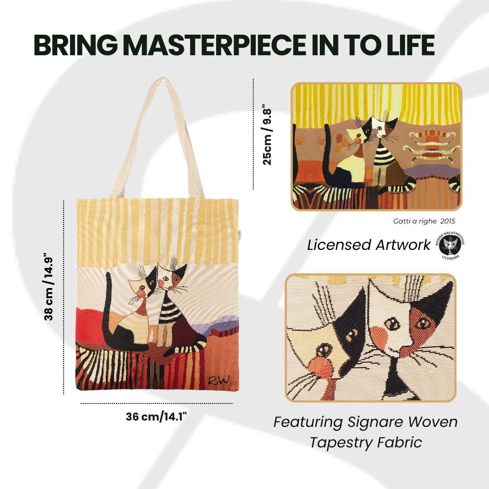 Rosina Cat Cappia - Flat Bag Signare Tapestry