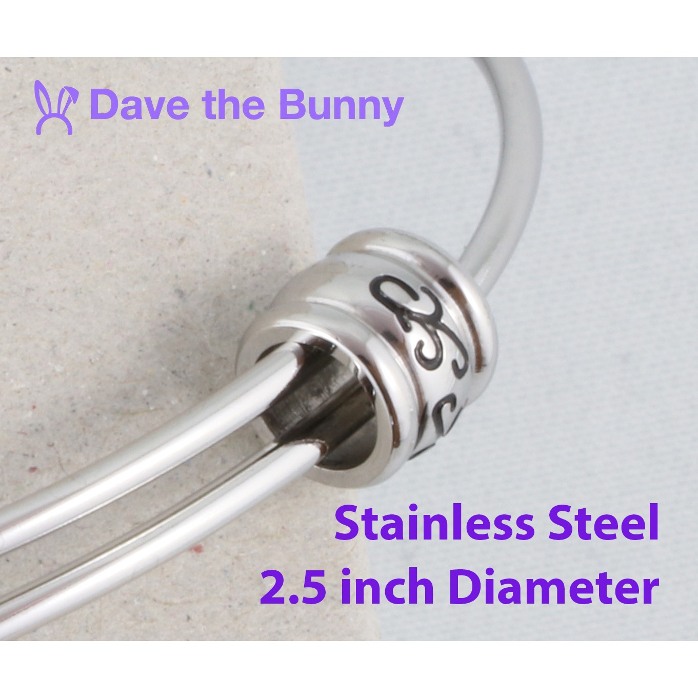 Razor Blade Goth Gothic Charm Bangle Bracelet Jewelry Dave The Bunny