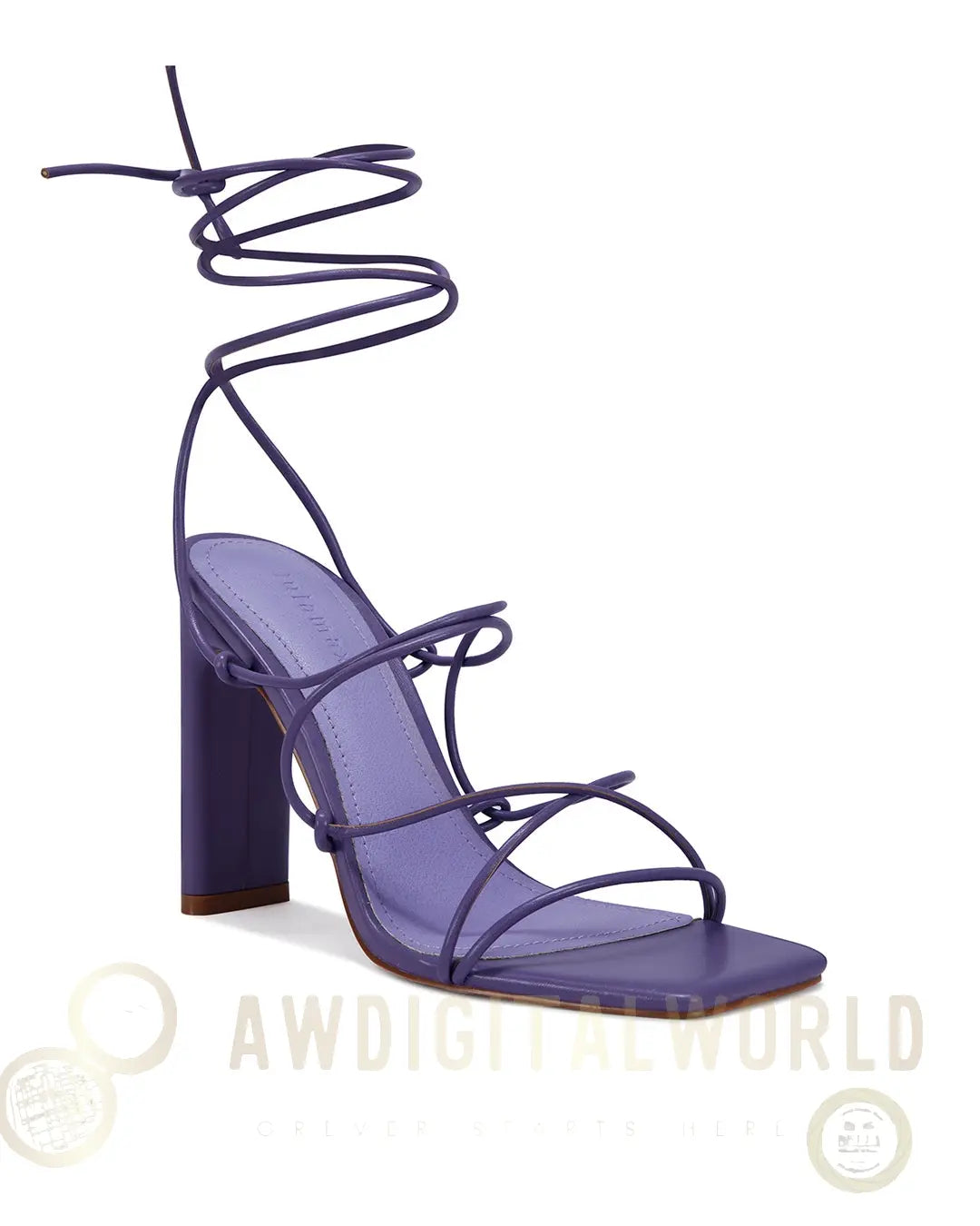 Eden Lace Up High Heel Lulamax Shoes