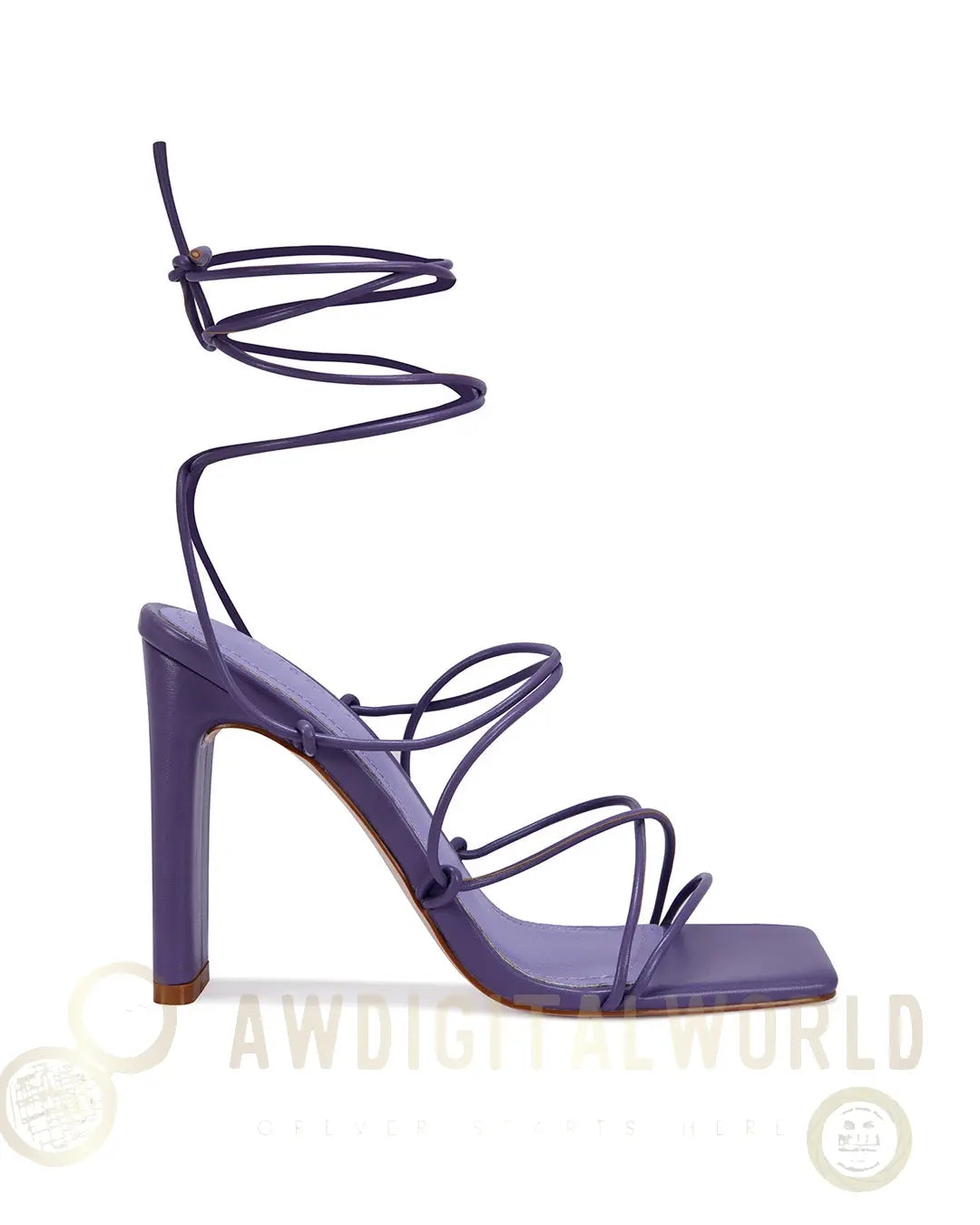 Eden Lace Up High Heel Lulamax Shoes