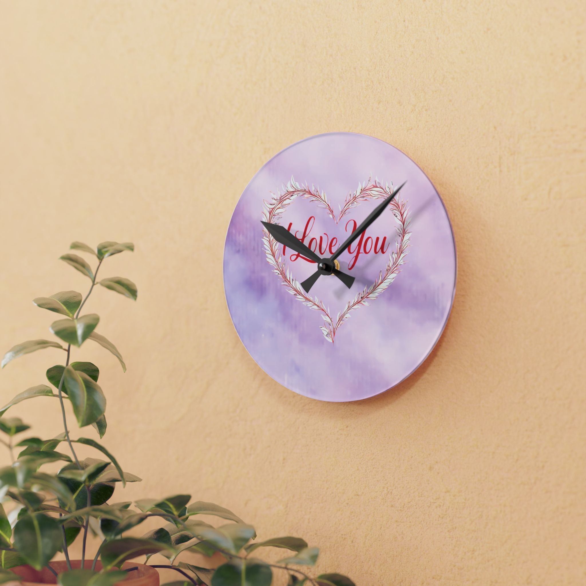 Copy of Acrylic Wall Clock Printify