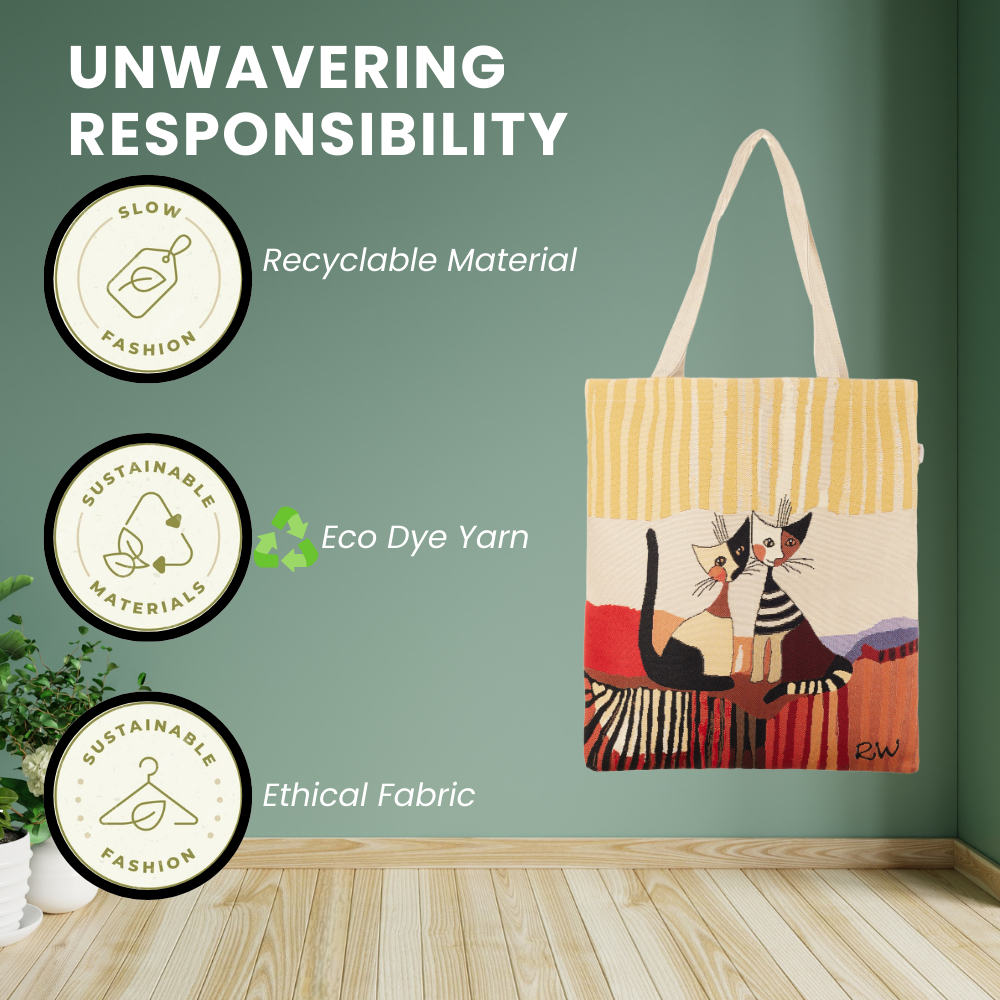 Rosina Cat Cappia - Flat Bag Signare Tapestry