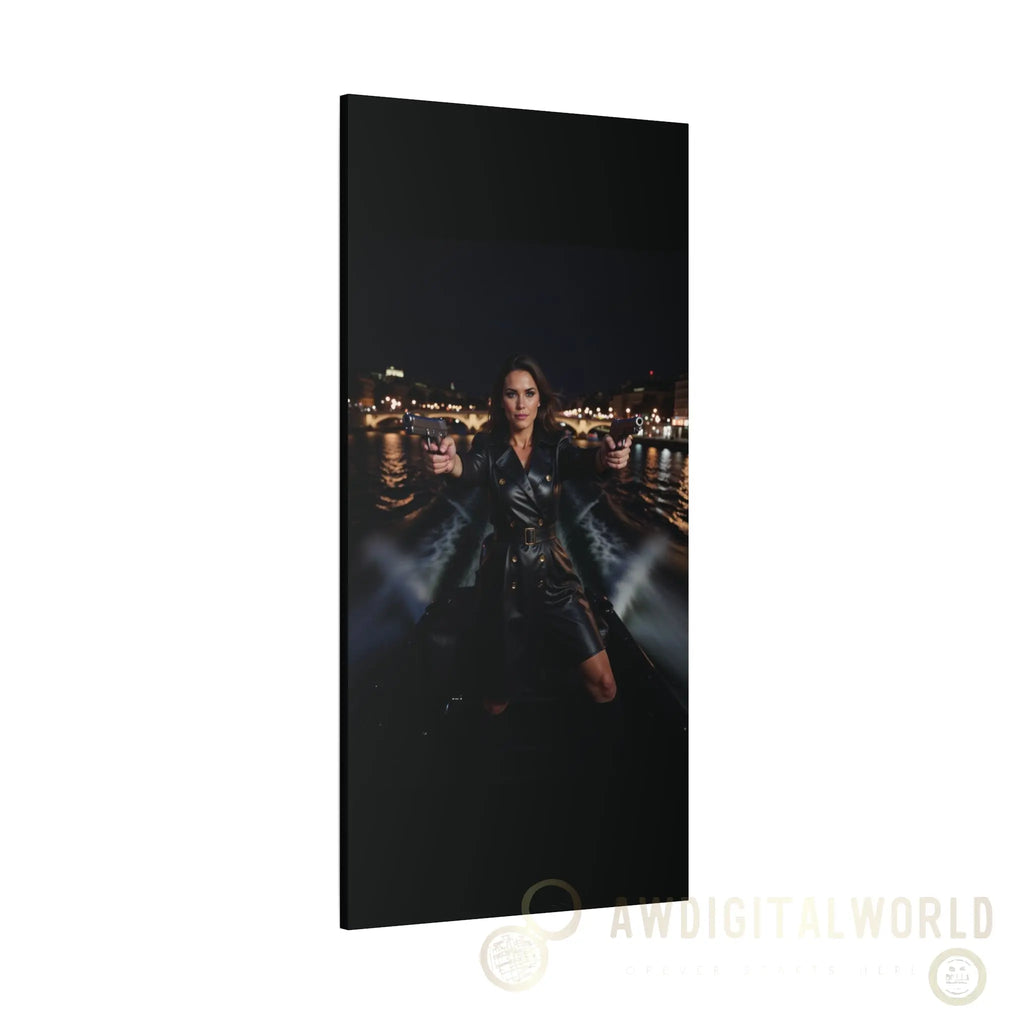 Matte Canvas Wall Art - Dramatic Night Scene Printify