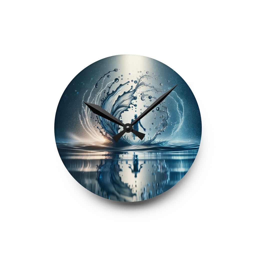 Acrylic Wall Clock Printify