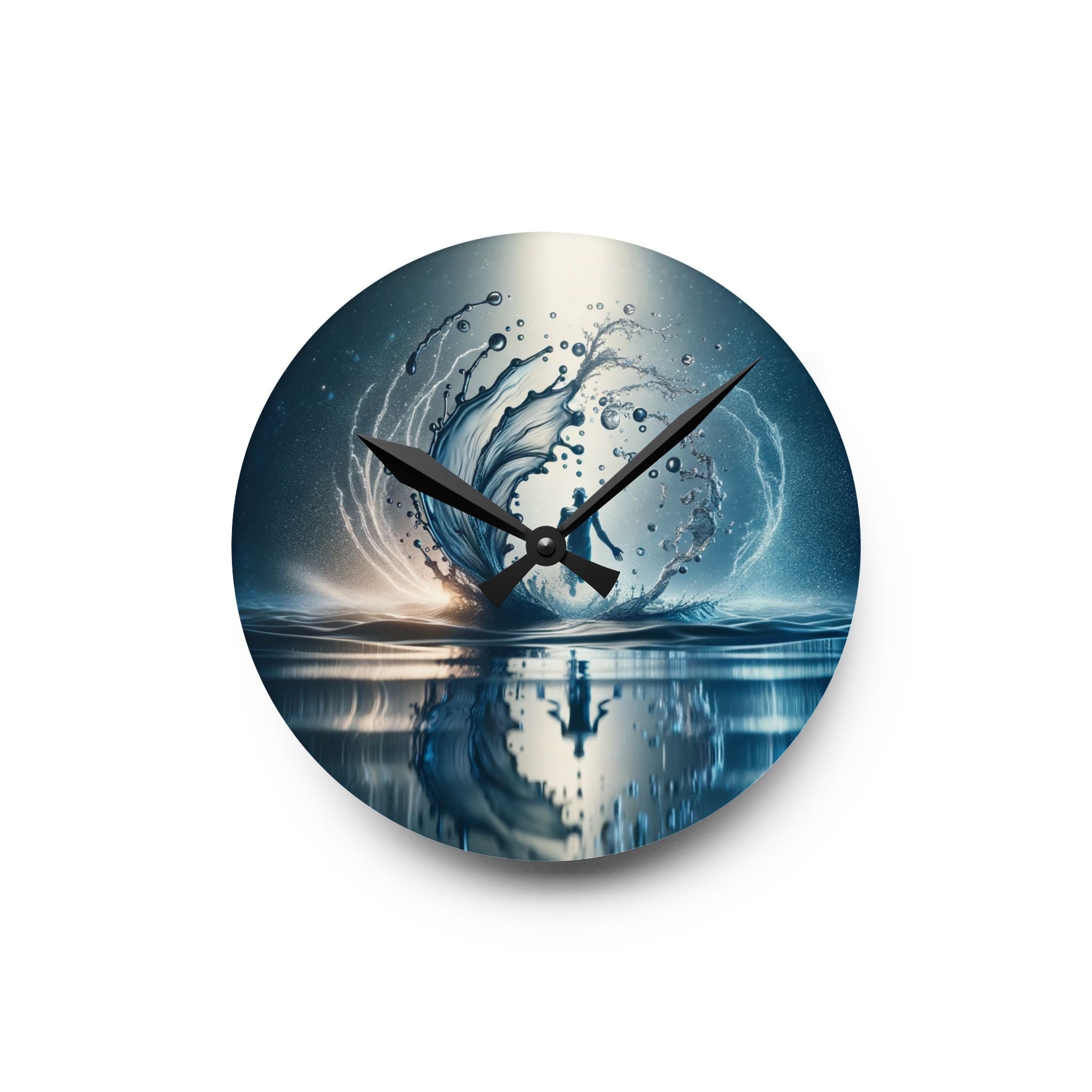 Acrylic Wall Clock Printify