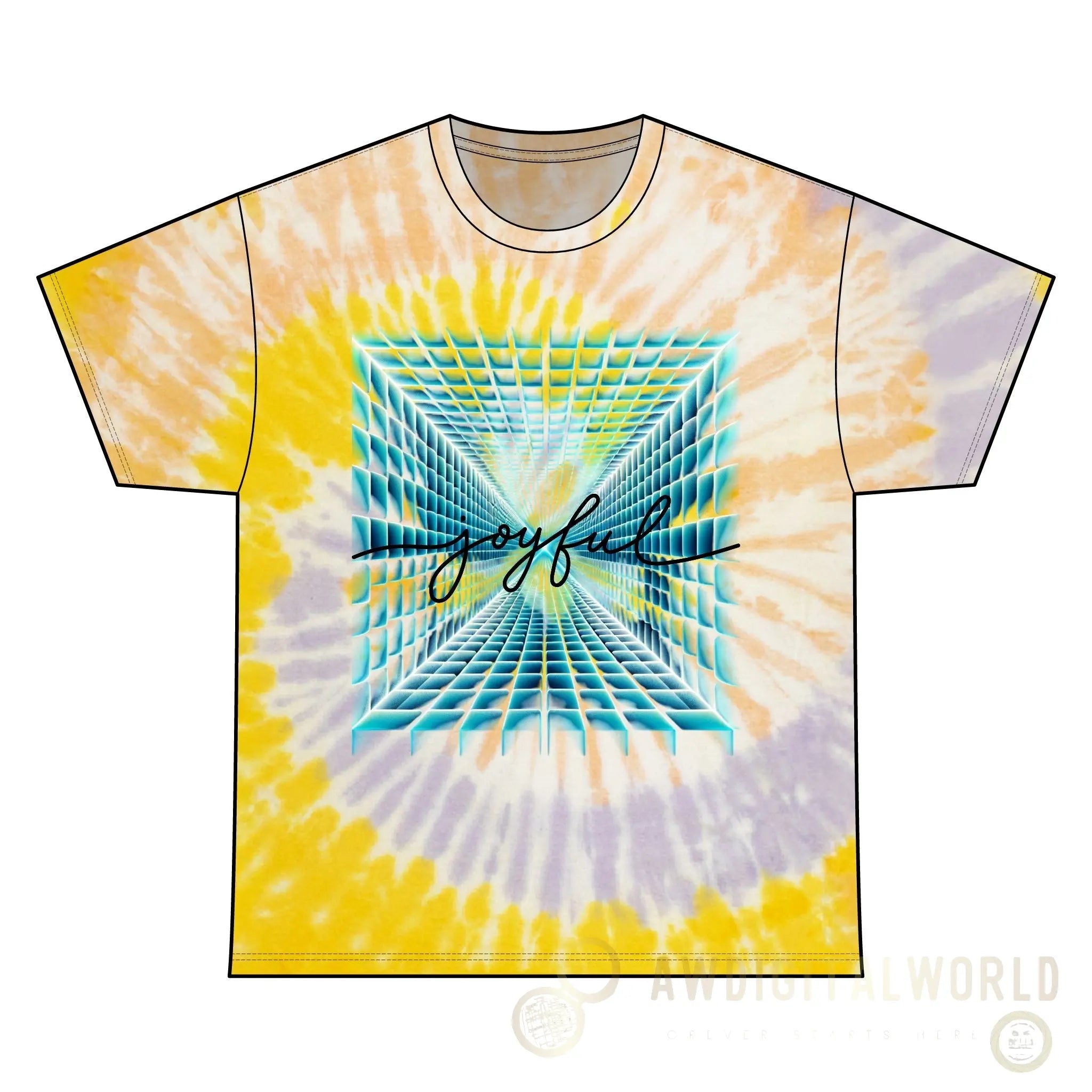 AWDigitalworld Unisex Tie-Dye Cotton Tee – Celebrate Creativity in Every Thread Printify