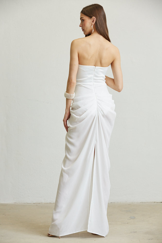 Georgina dress White Amphitryon