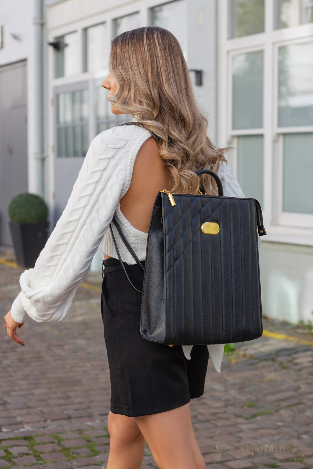 Danai Backpack in Black LaBante London
