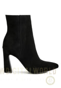 Clubdate Block Heeled Ankle Boots-0