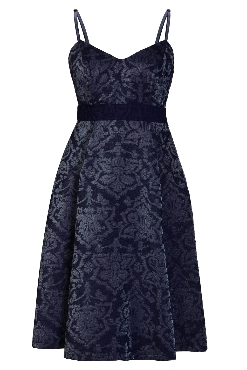 Jacquard Skater Dress Sarvin