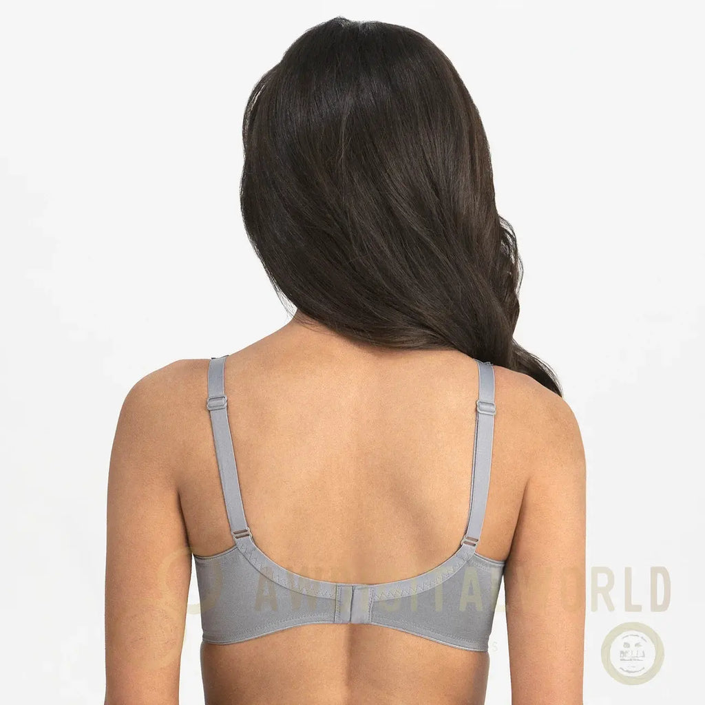 Everyday Wireless Minimizer Bra Dominique Jilian Gray-2