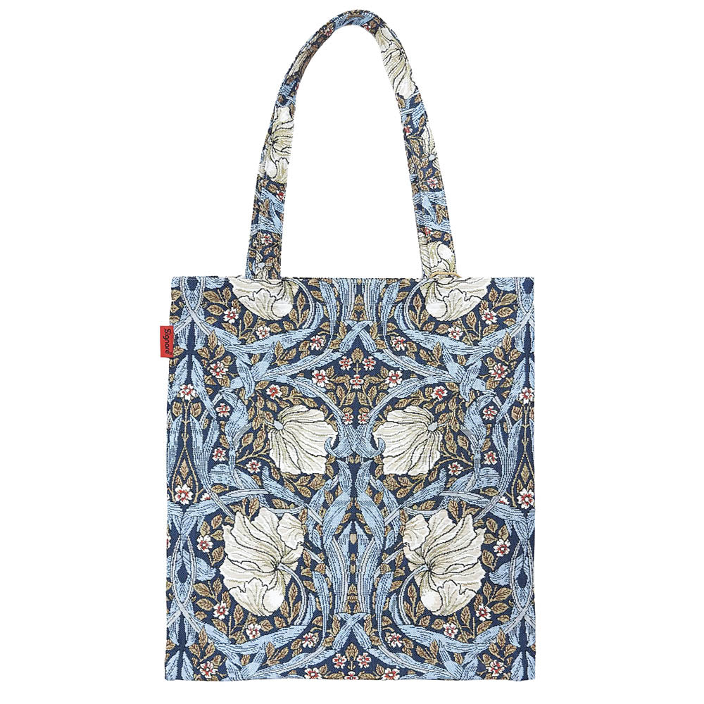 William Morris Pimpernel and Thyme Blue - Flat Bag Signare Tapestry
