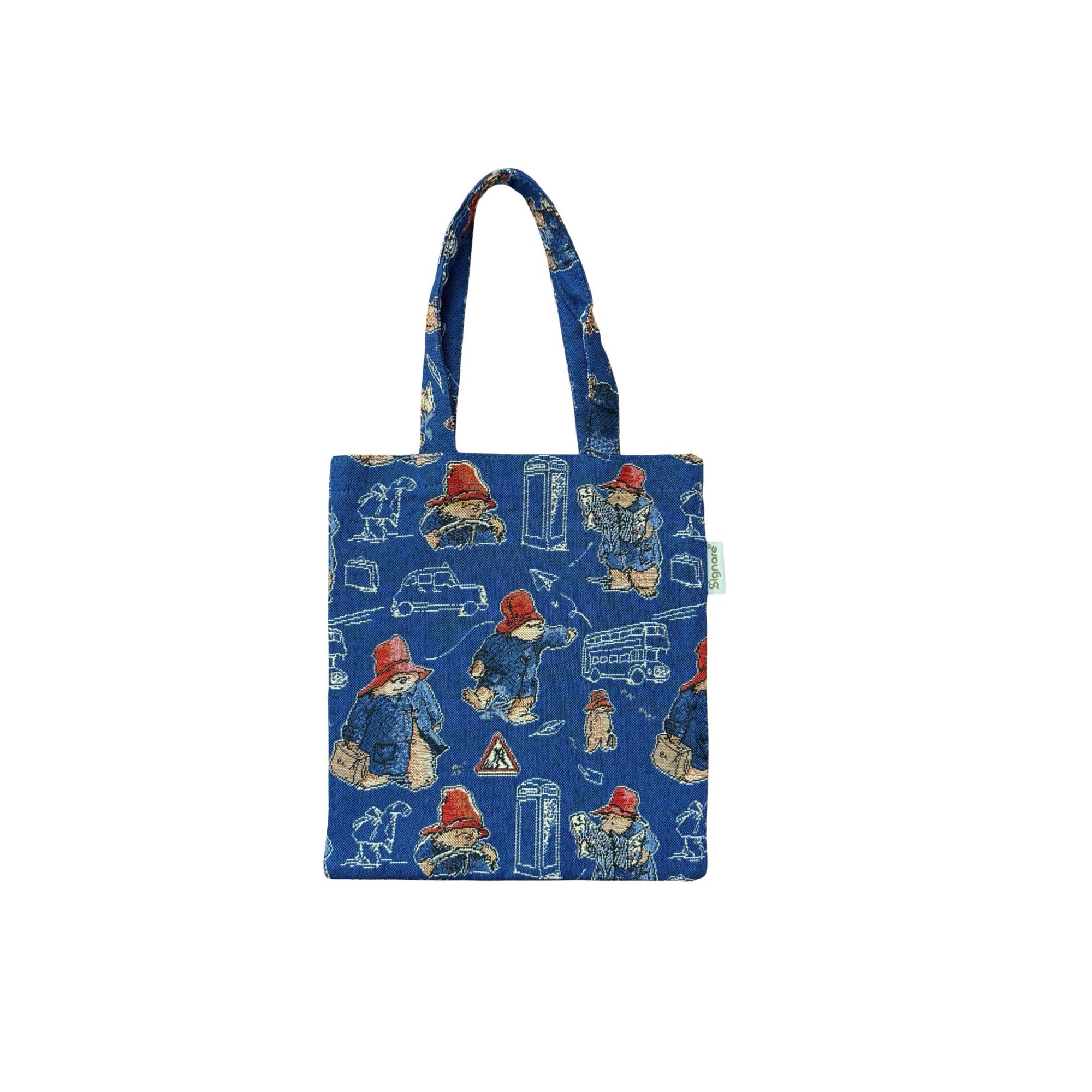 Paddington™ Bear Blue - Mini Flat Bag Signare Tapestry