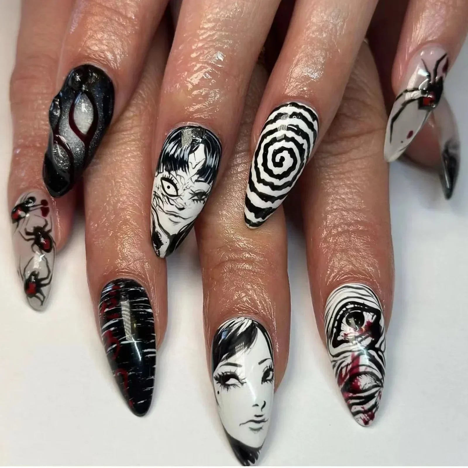 Gothic Manga Nail Art Collection Cashymart