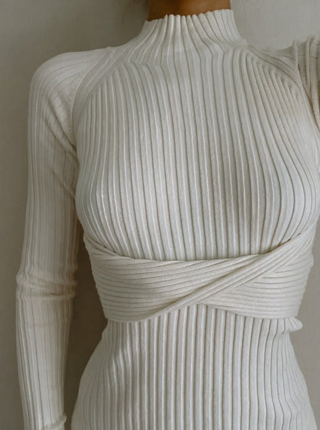 Malika Knit Dress Azure Thanatos