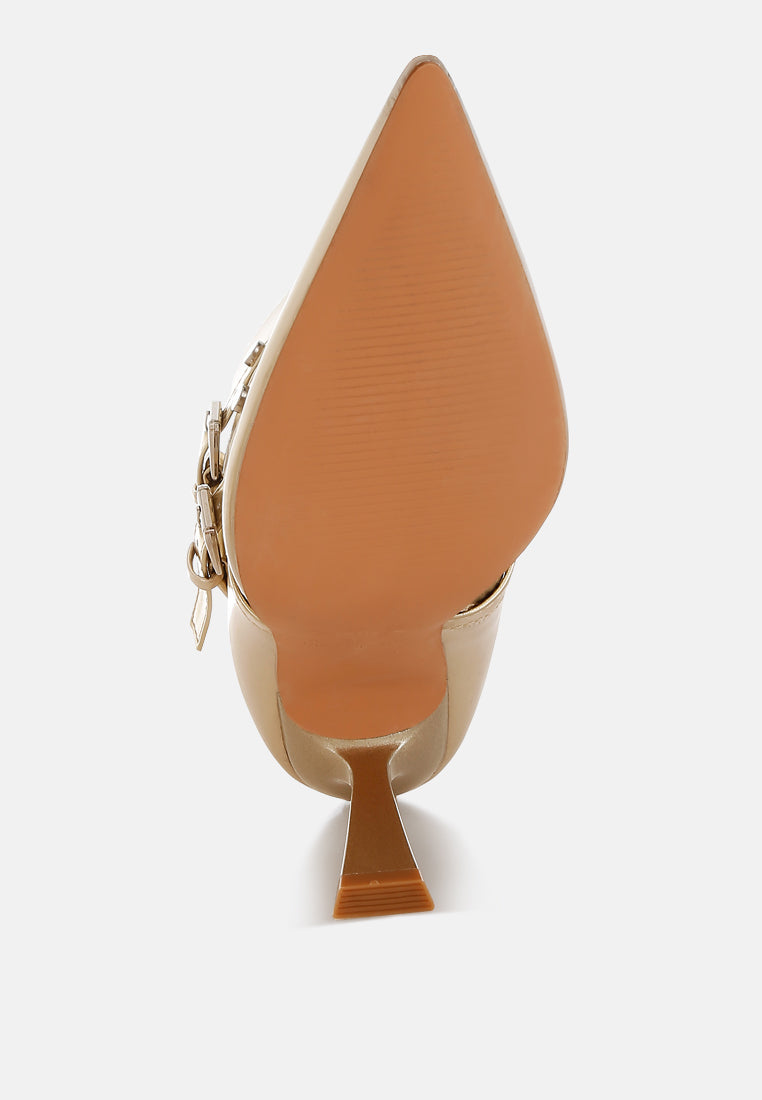 Jaunts Eyelets & Studs Harness Ankle Boots London Rag