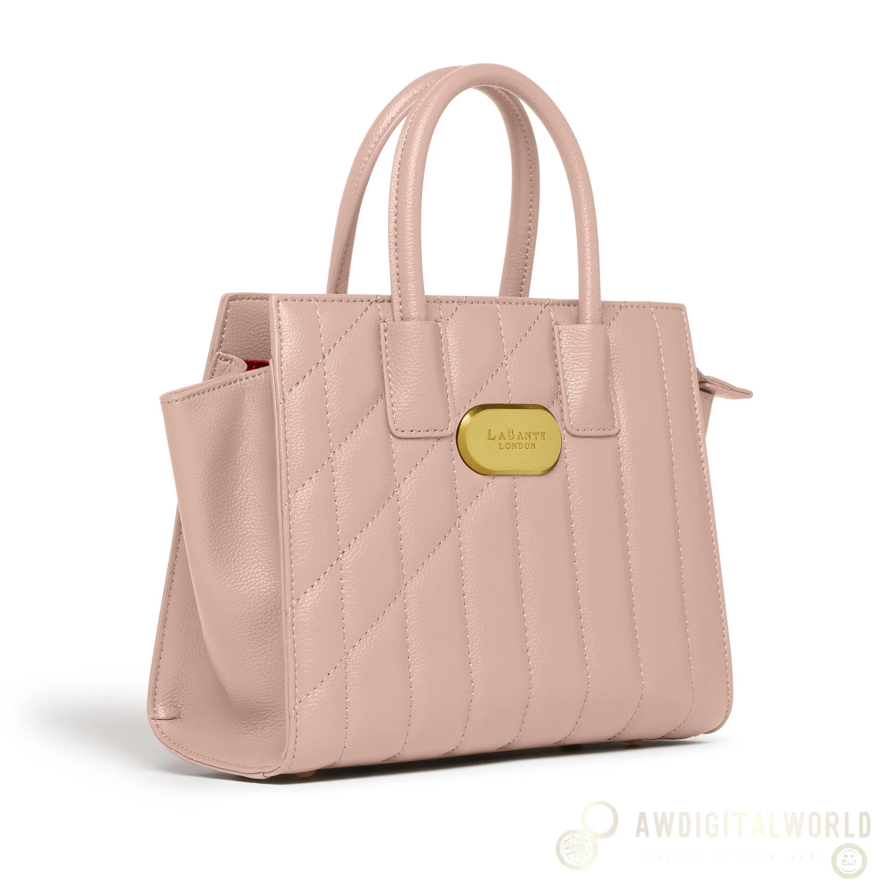 Mini Demi Tote Bag in Pink-3