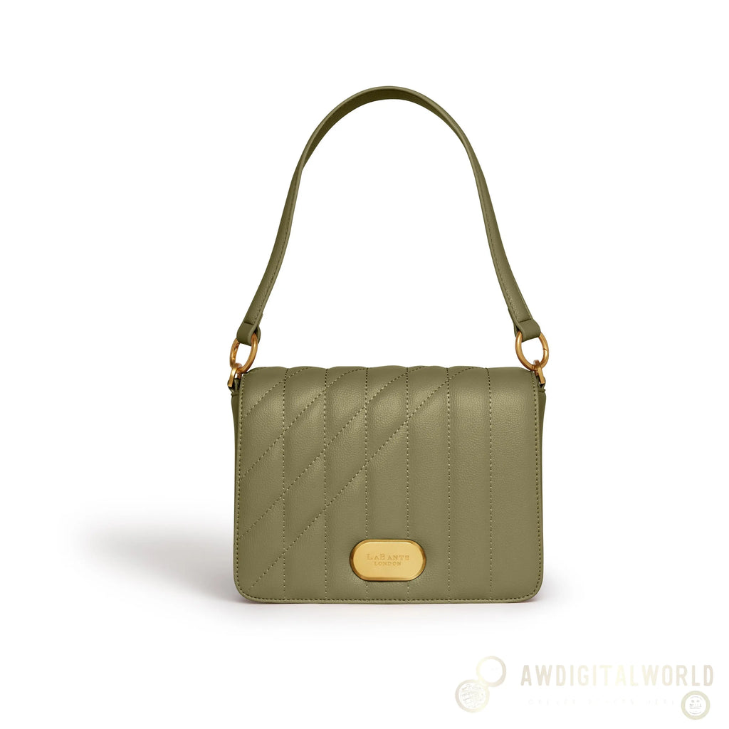 Iris Shoulder Bag in Green-4