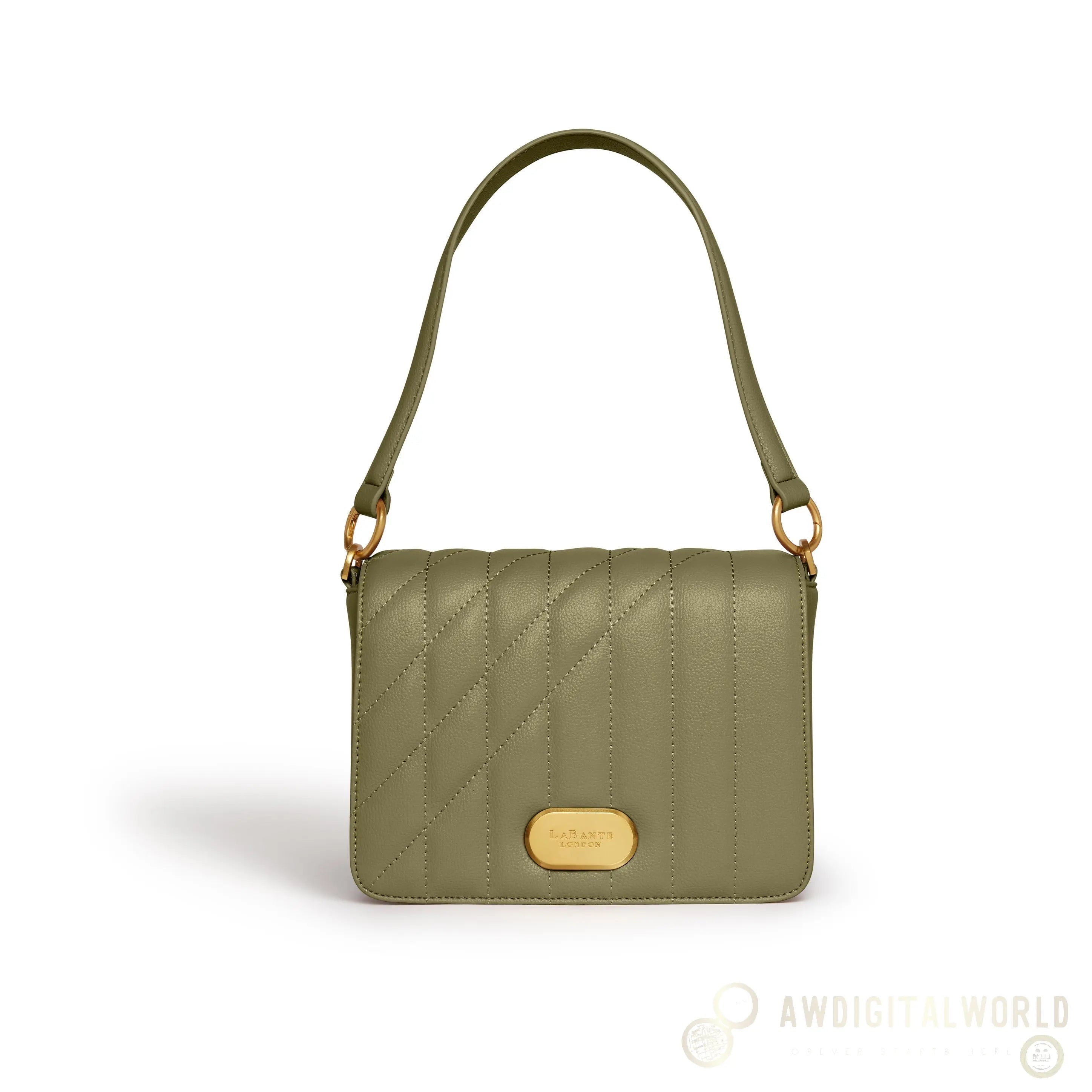 Iris Shoulder Bag in Green-4