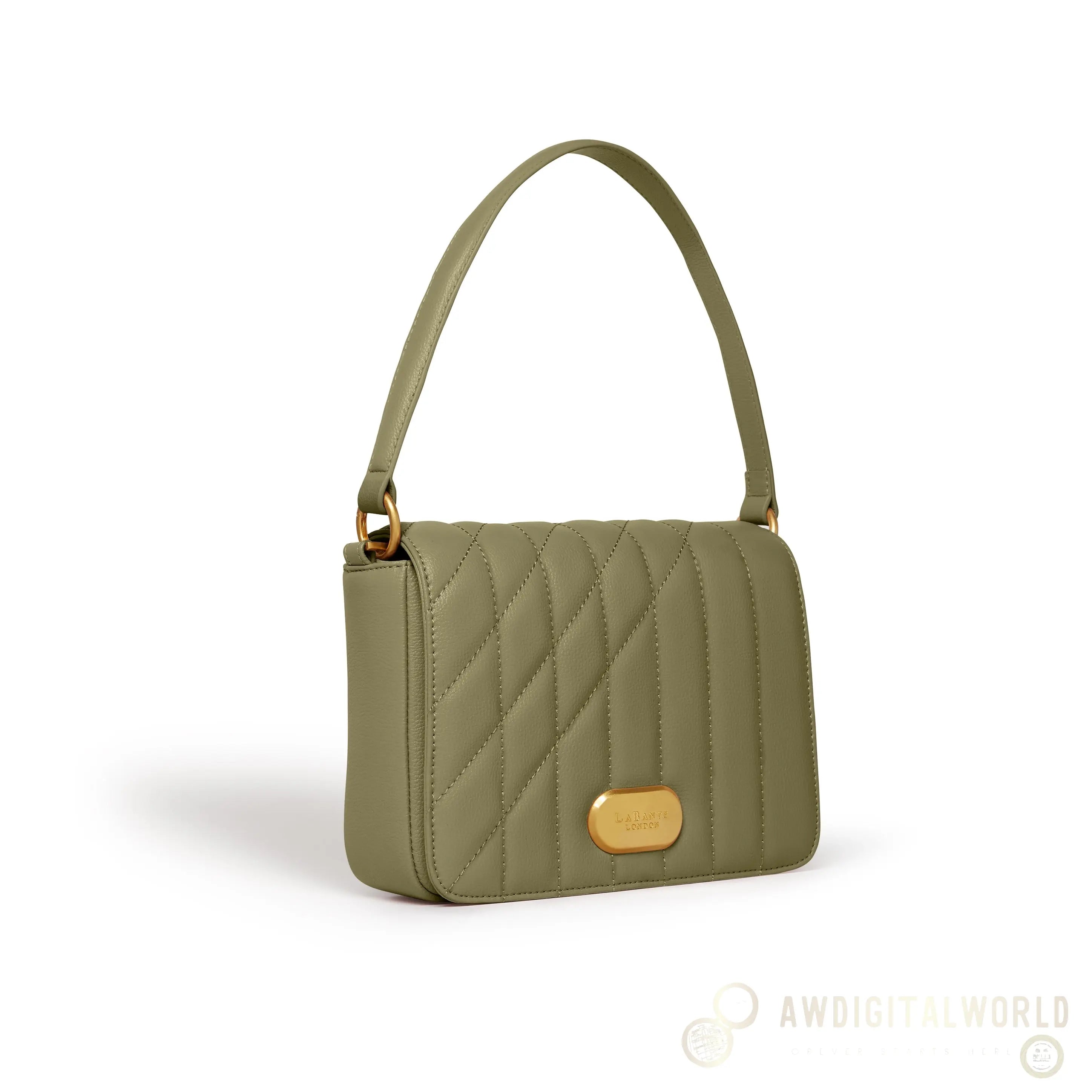 Iris Shoulder Bag in Green-3